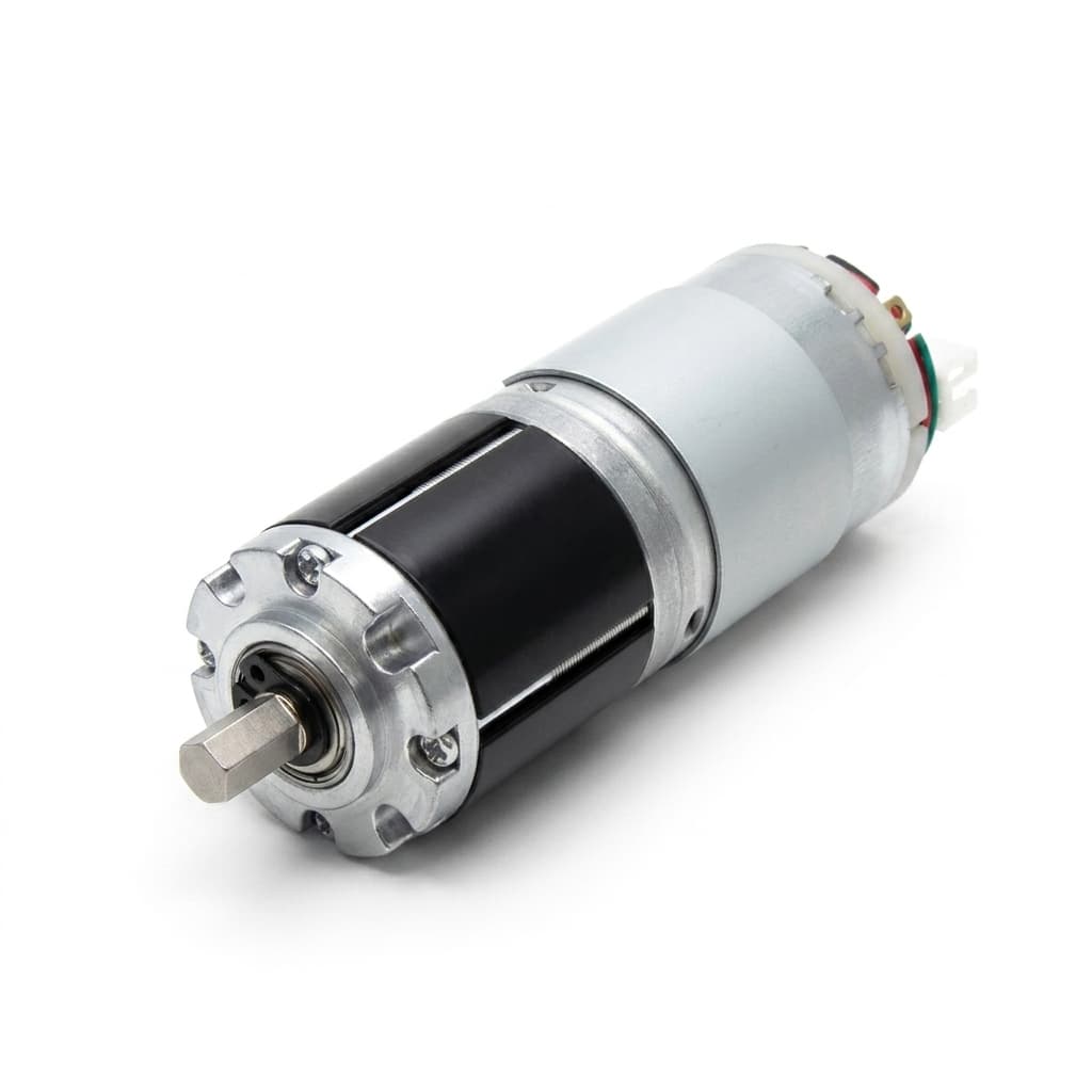 16mm micro planetary gear motor for compact flow-control actuator packaging