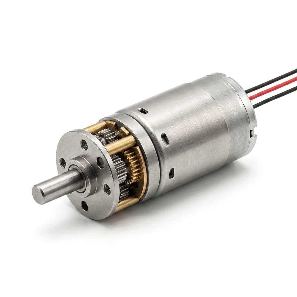 Right angle planetary gear motor for robot joint and AGV module development