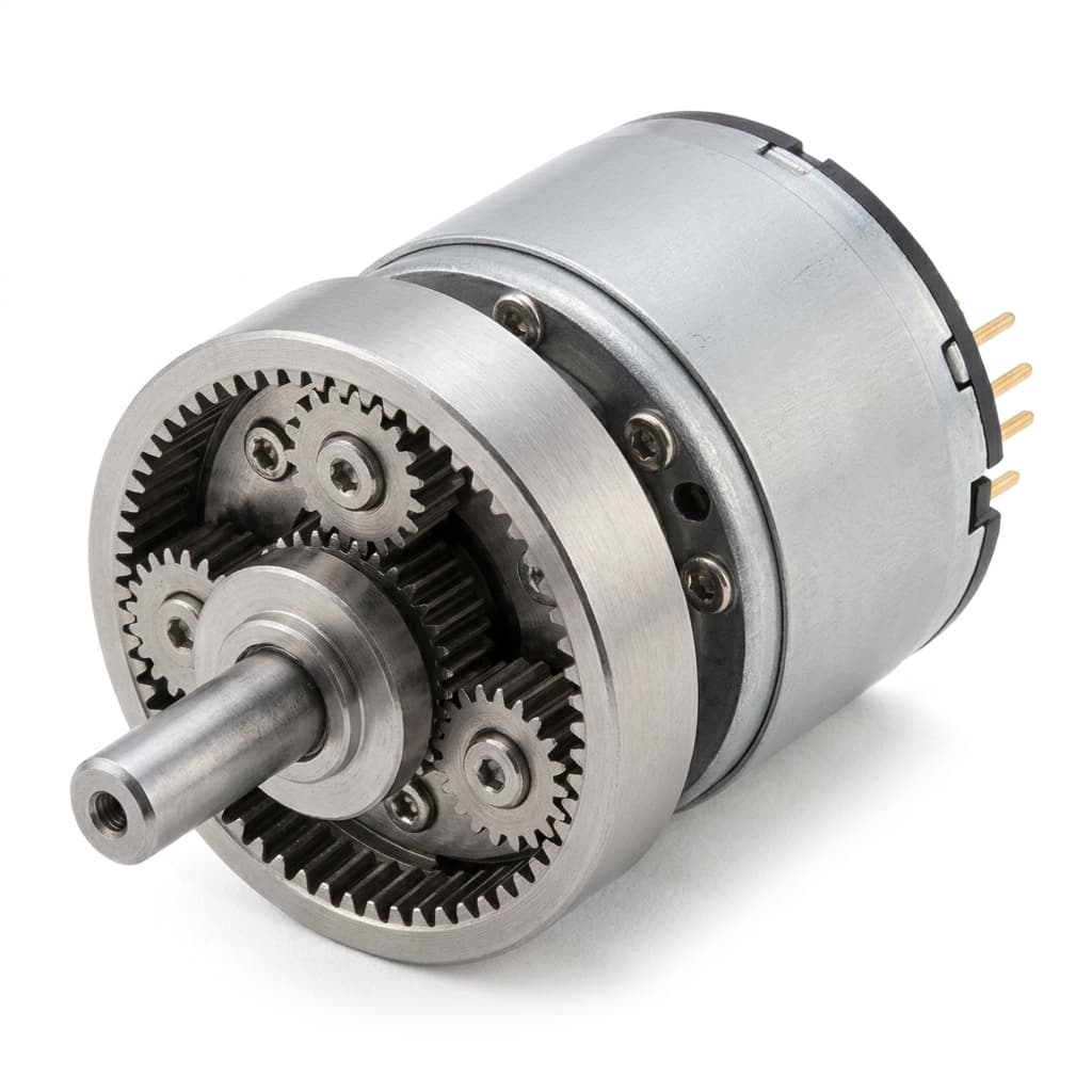 Metal gear right angle motor option for high-torque robotic mechanisms