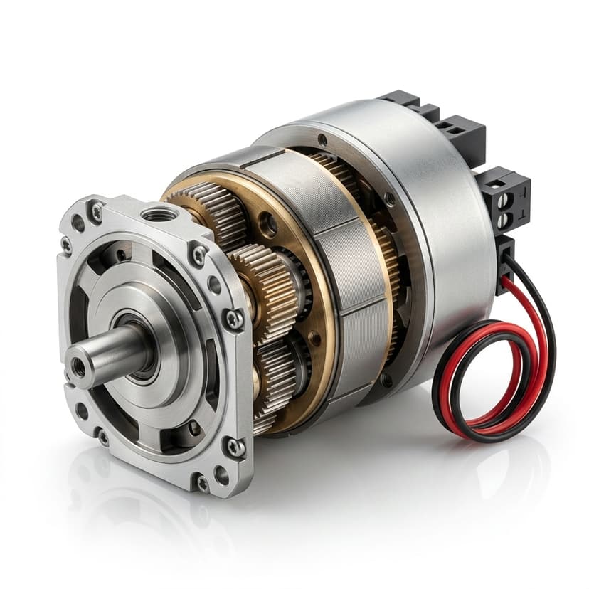 Micro DC Planetary Gear Motor - View 3